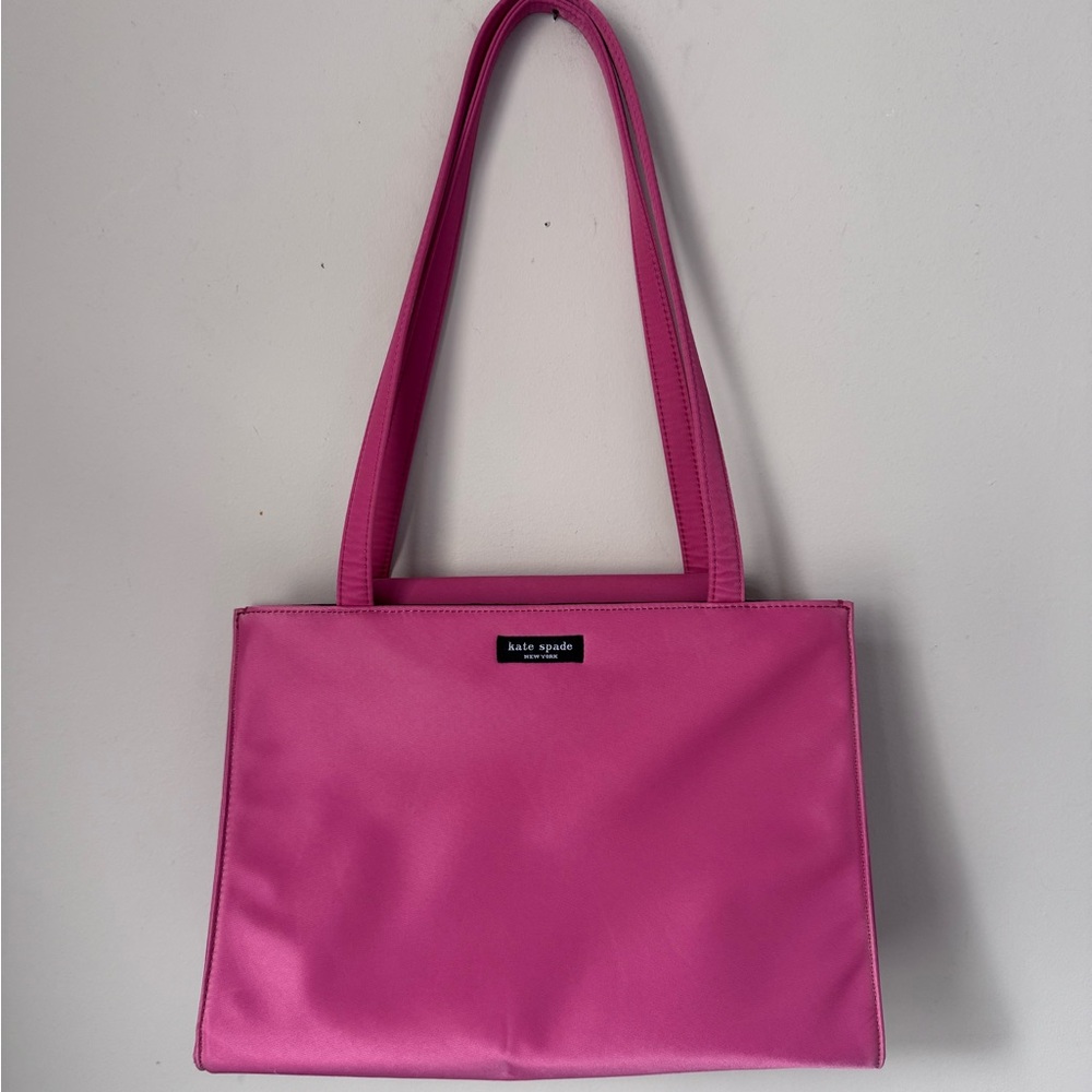 Kate Spade Pink Tote Bag y2k nylon
